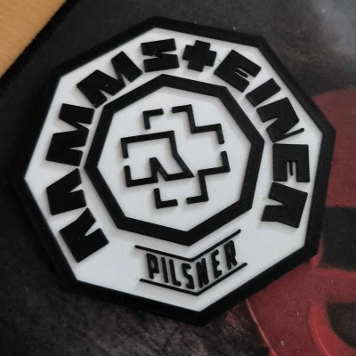 Rammstein x đế lót ly bia Pilsner