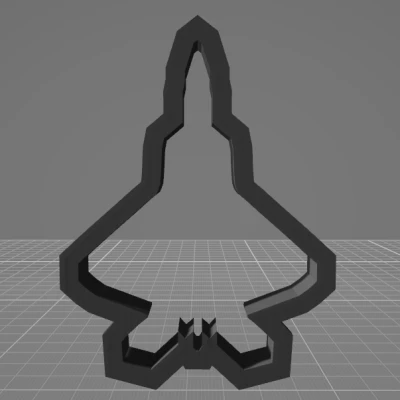 Khuôn Cắt Bánh Máy Bay Chiến Đấu F-22 Raptor