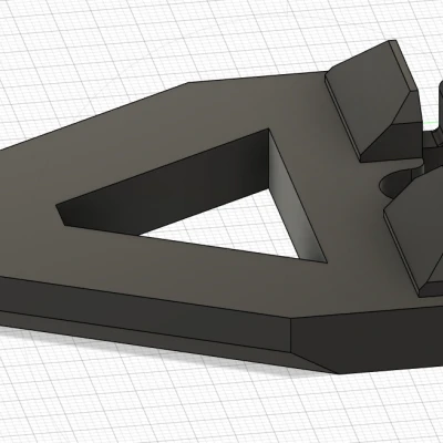 Giá đỡ màn hình chất lượng không khí Amazon đơn giản cho Skadis (không cần hỗ trợ)