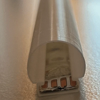 Ống Khuếch Tán Đèn LED Kiểu Lọ Xoắn Ốc