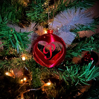Tùy Chỉnh Phụ Kiện Trang Trí Giáng Sinh Hình Trái Tim