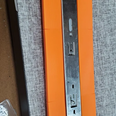 Chân đỡ cuộn chỉ Dovetail kèm ray trượt ngăn kéo cho Repwinder