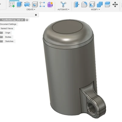 Nắp Bình Xăng RC Nitro Offroad/Onroad