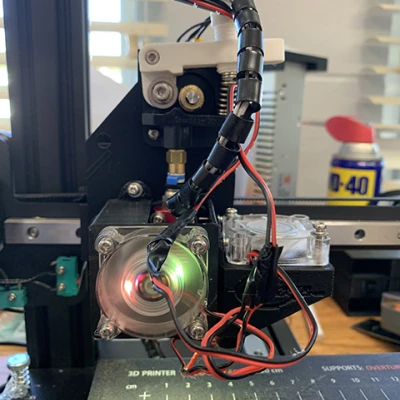 Tấm Gắn KP3S Cho Đầu Đùn và Bộ Đùn Ender 3