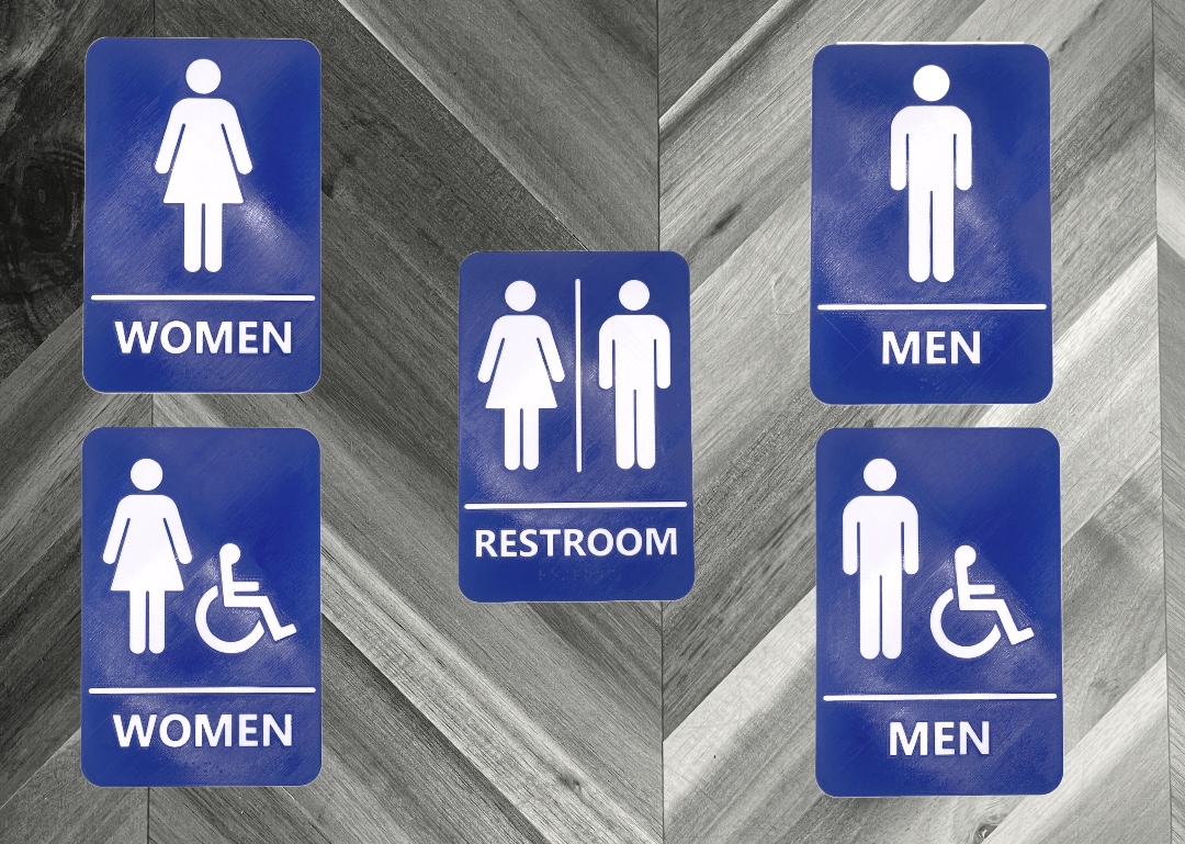 Biển Hiệu Nhà Vệ Sinh