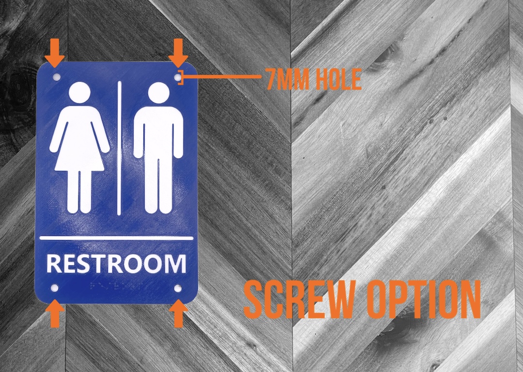 Biển Hiệu Nhà Vệ Sinh