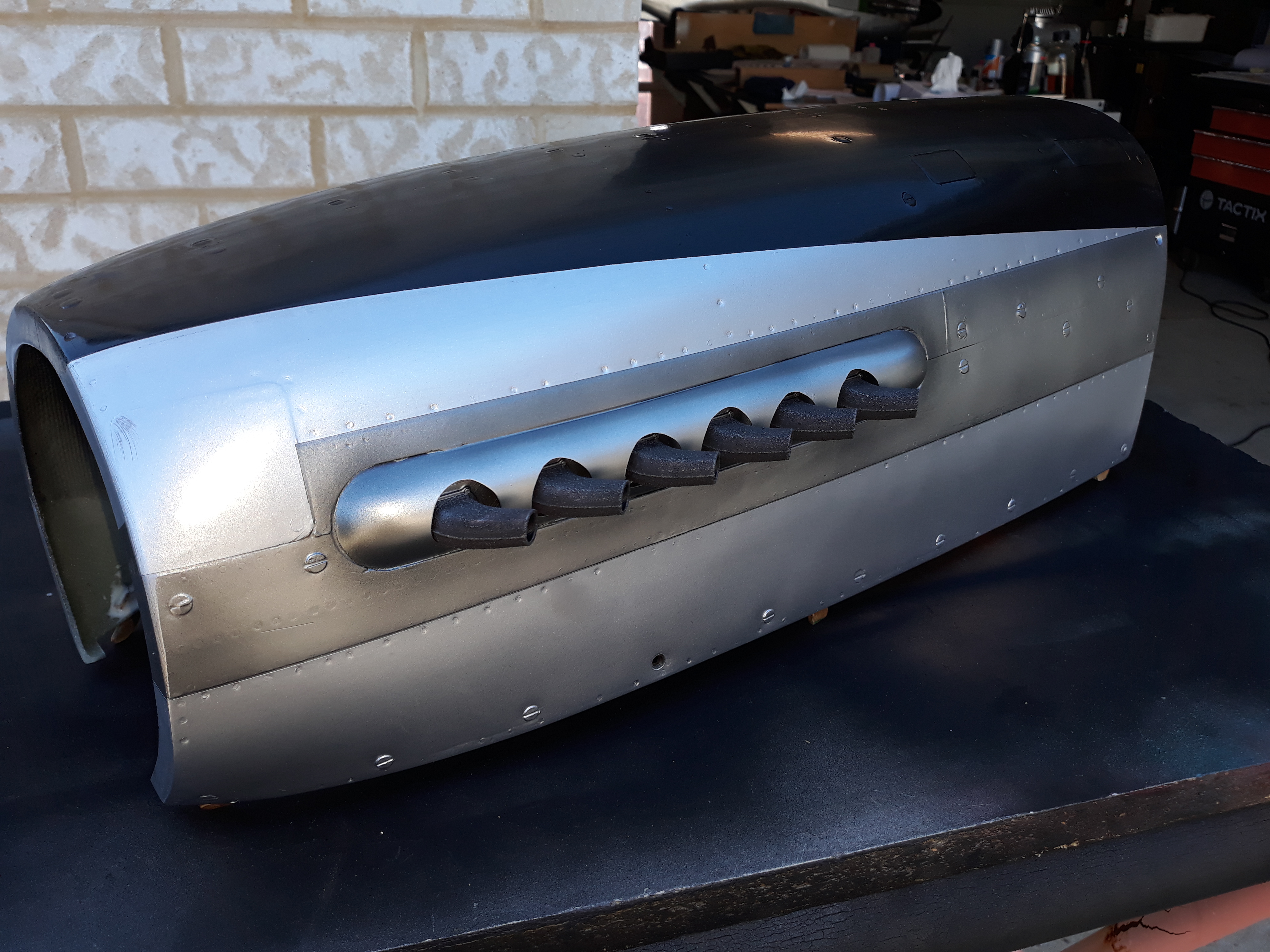 Ống Xả P51 Mustang Cho Mô Hình CARF P51