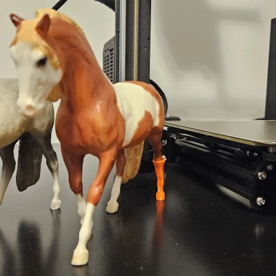 Chân Giả Sau Trái Cho Ngựa Breyer