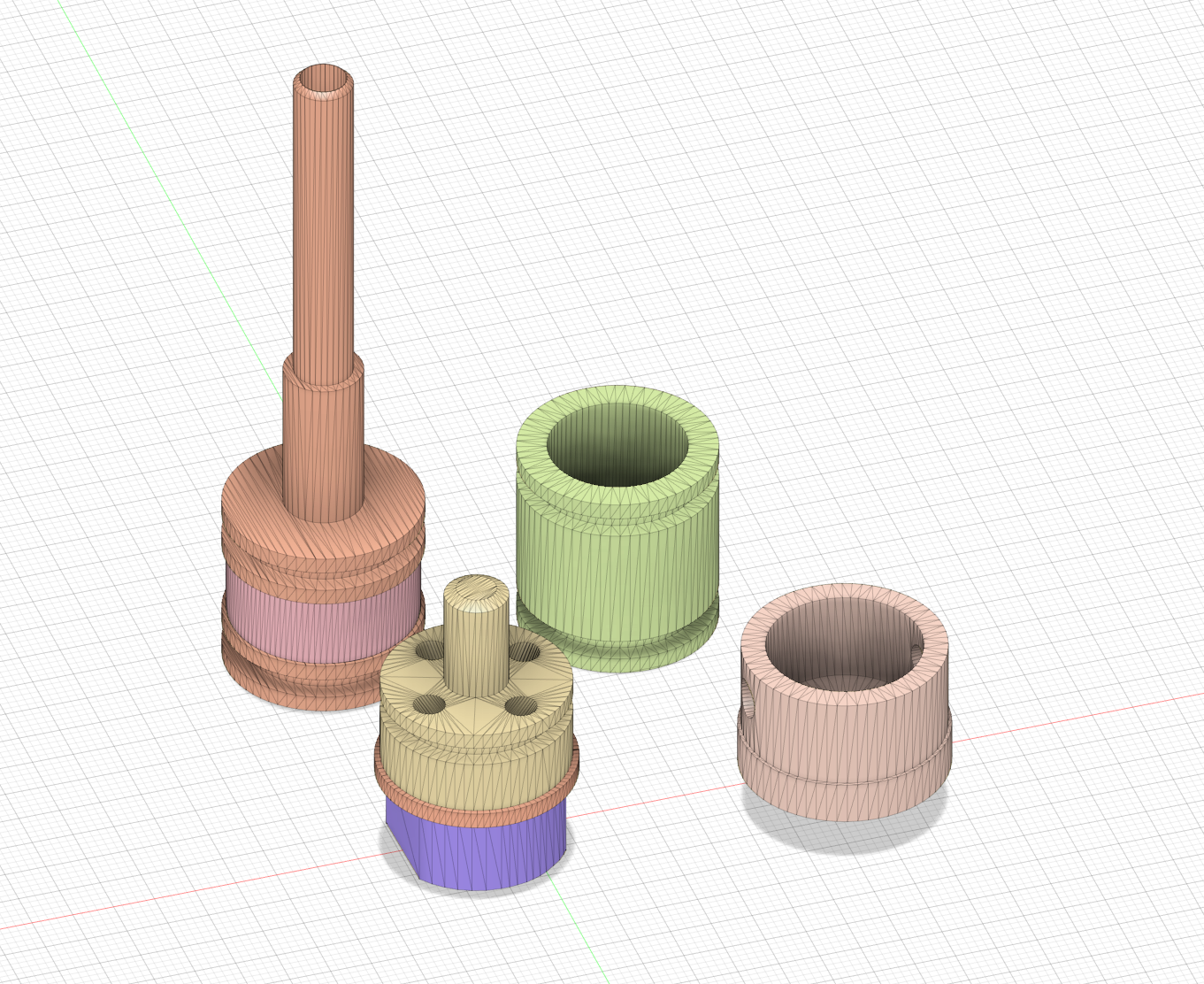 Động cơ HPA Airsoft Hoàn chỉnh (Kuba T1000) Đã Chỉnh Sửa