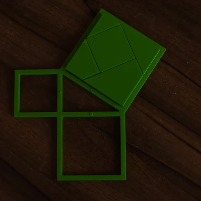 Chứng minh Định lý Pytago - Diện tích Hình khối