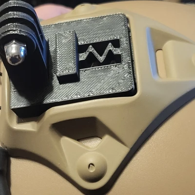 Giá đỡ Camera Cấu hình thấp cho Mũ bảo hiểm Airsoft