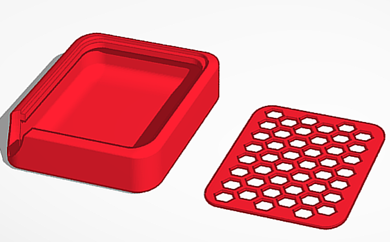 Khay Xà Bông Lục Giác