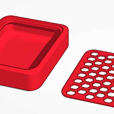 Khay Xà Bông Lục Giác