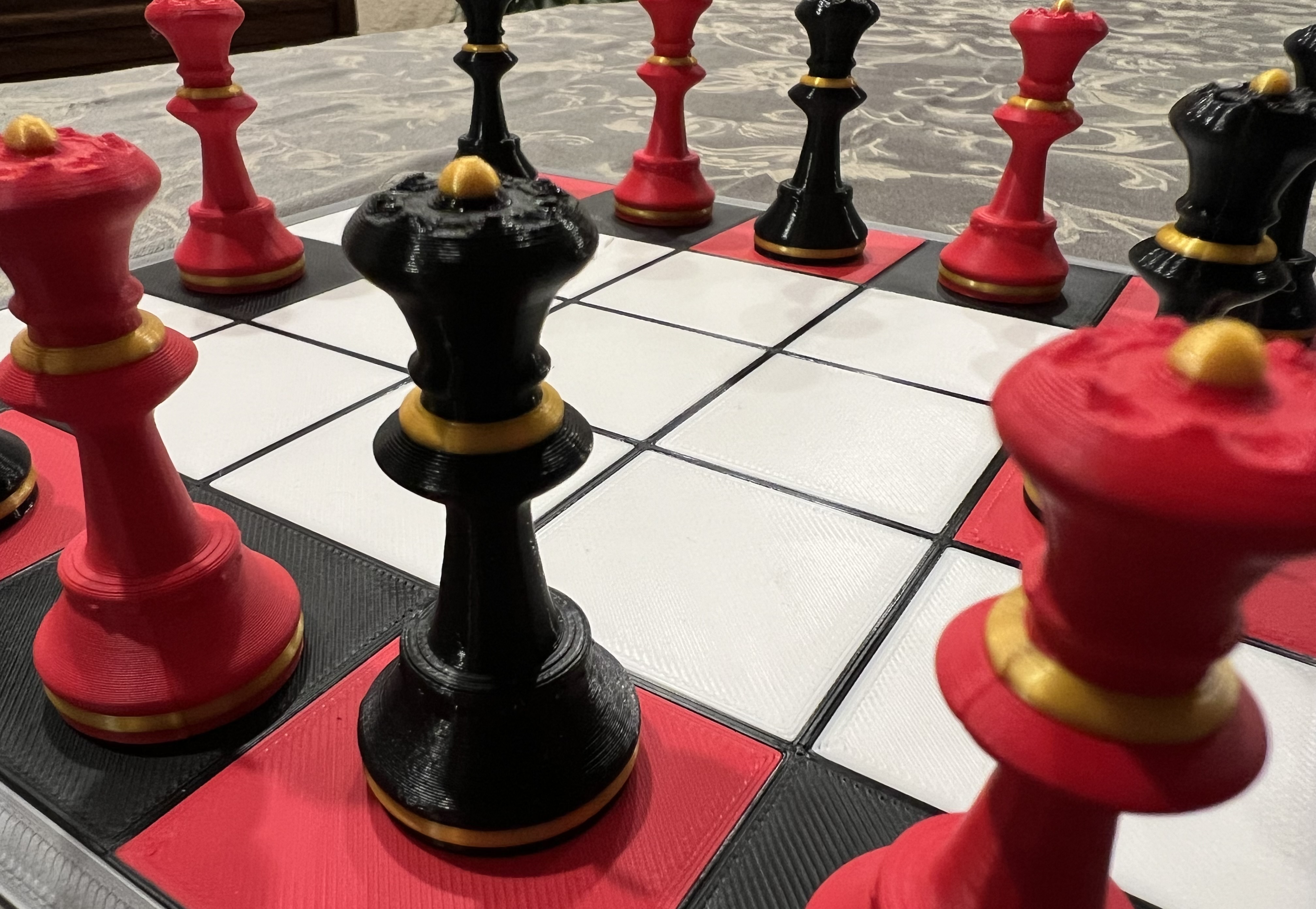 Bàn Cờ All Queens (Kiểu Ghép Connect 4, Cờ Vua, Cờ Tướng)