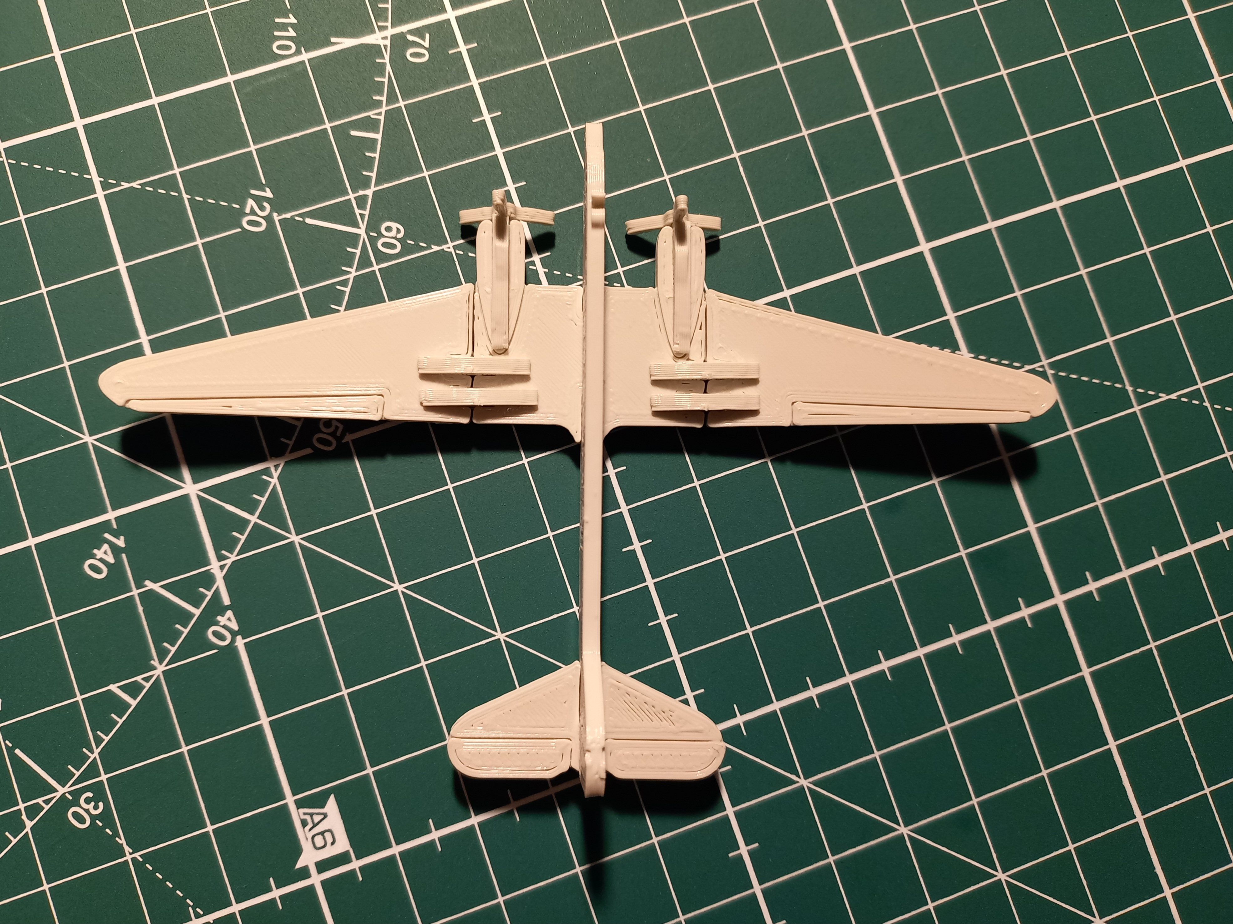 Mô hình DC-3 Kit Card - Biểu tượng Hàng không Vàng