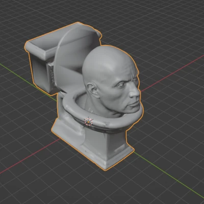 Toilet Skibidi (The Rock)