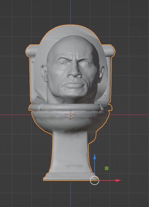 Toilet Skibidi (The Rock)