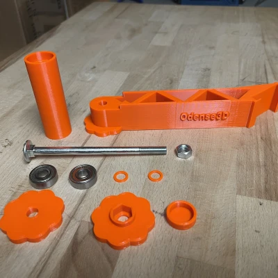 Giá đỡ cuộn dây tóc Odense3D có bạc đạn cho máy in Prusa FM