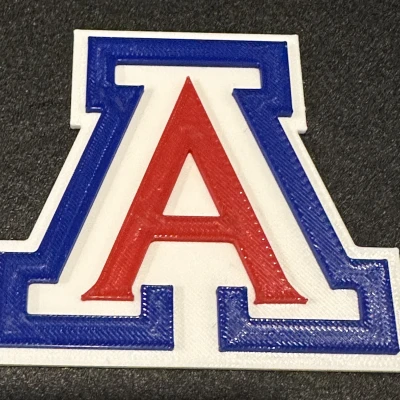 Logo Đại học Arizona cho Bambu Lab AMS hoặc Đa màu