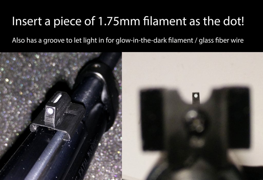 Phần ngắm phía trước cho Ray/Đuôi én 11mm