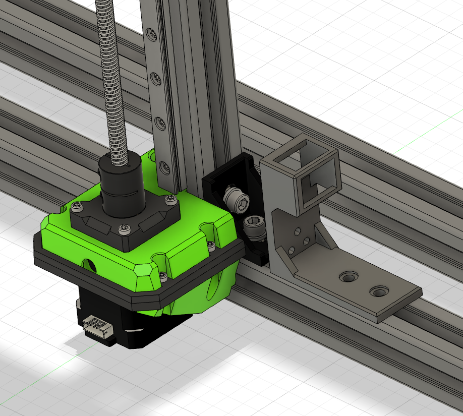 Giá đỡ dây xích Z tích hợp tay đỡ sau cho RatRig VCore 3.1