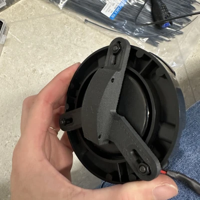 Chân đế gắn loa rung Dayton TT25 cho Fanatec CSL Elite V2