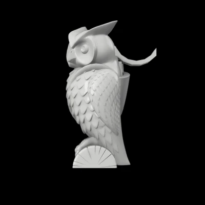 Giá Đỡ Đũa Phép Cú Mèo Harry Potter