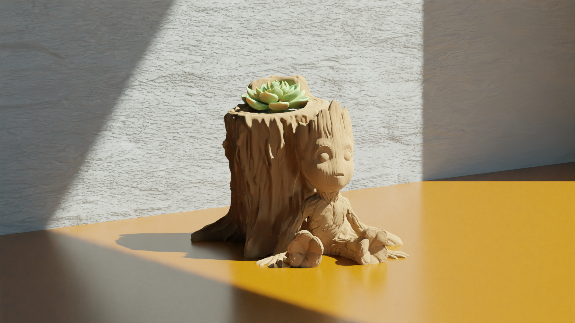 Baby Groot - Chậu Cây/Ống Đựng Bút