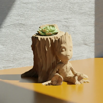 Baby Groot - Chậu Cây/Ống Đựng Bút
