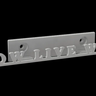 Giá Treo Tường Đĩa Vinyl Nhiều Mẫu Chữ