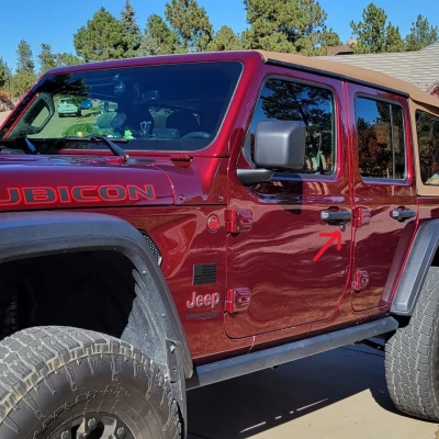 Bộ che lỗ khóa cho Jeep (JL) 2018+