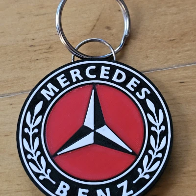 Móc Khóa Biểu Tượng Mercedes Benz