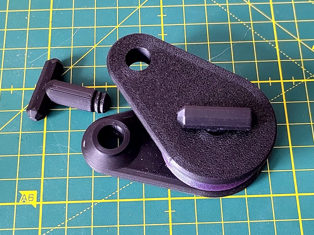 Ròng rọc / pully dạng ống có ổ bi bánh răng hành tinh v2