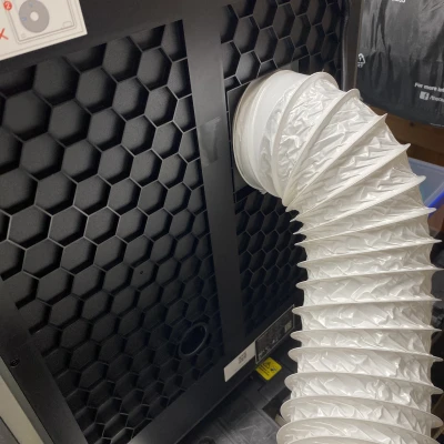 Cổng Hút Xả Creality K1 Max 4"