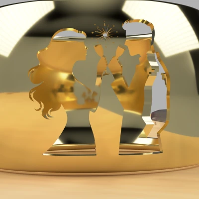 Kẹp Giữ Khăn Ăn Cho Năm Mới