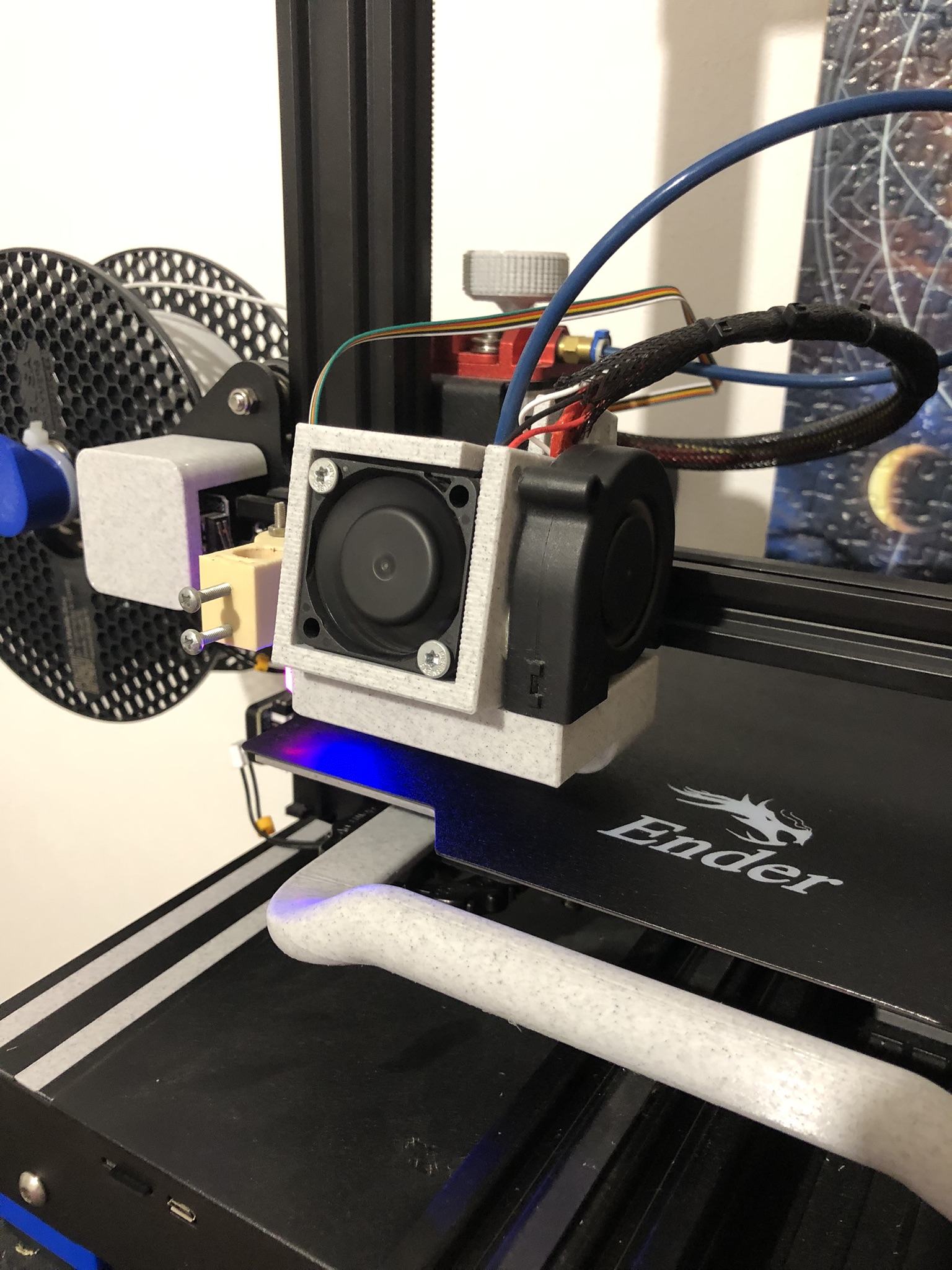 Khuôn quạt Satsana Ender 3 V2 4010/4020 + 5015 kèm BLTouch