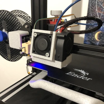 Khuôn quạt Satsana Ender 3 V2 4010/4020 + 5015 kèm BLTouch