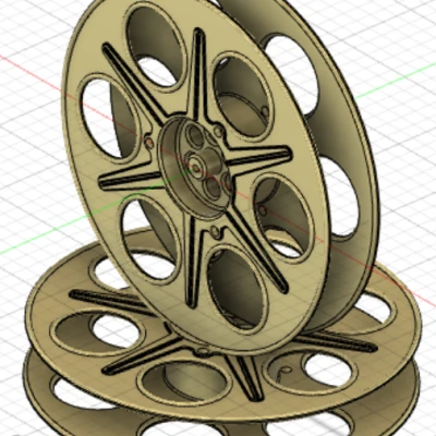 Cuộn Phim Điện Ảnh - Mô Hình Trang Trí