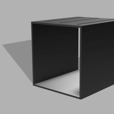 Hộp Tổ Chức Nhà Xưởng Mô-đun - Kích Thước Bên Trong 185x174x220mm