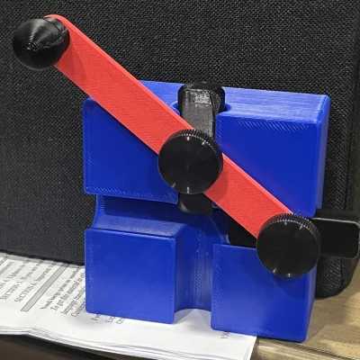 Đồ Chơi Piston Quay - Trammel of Archimedes