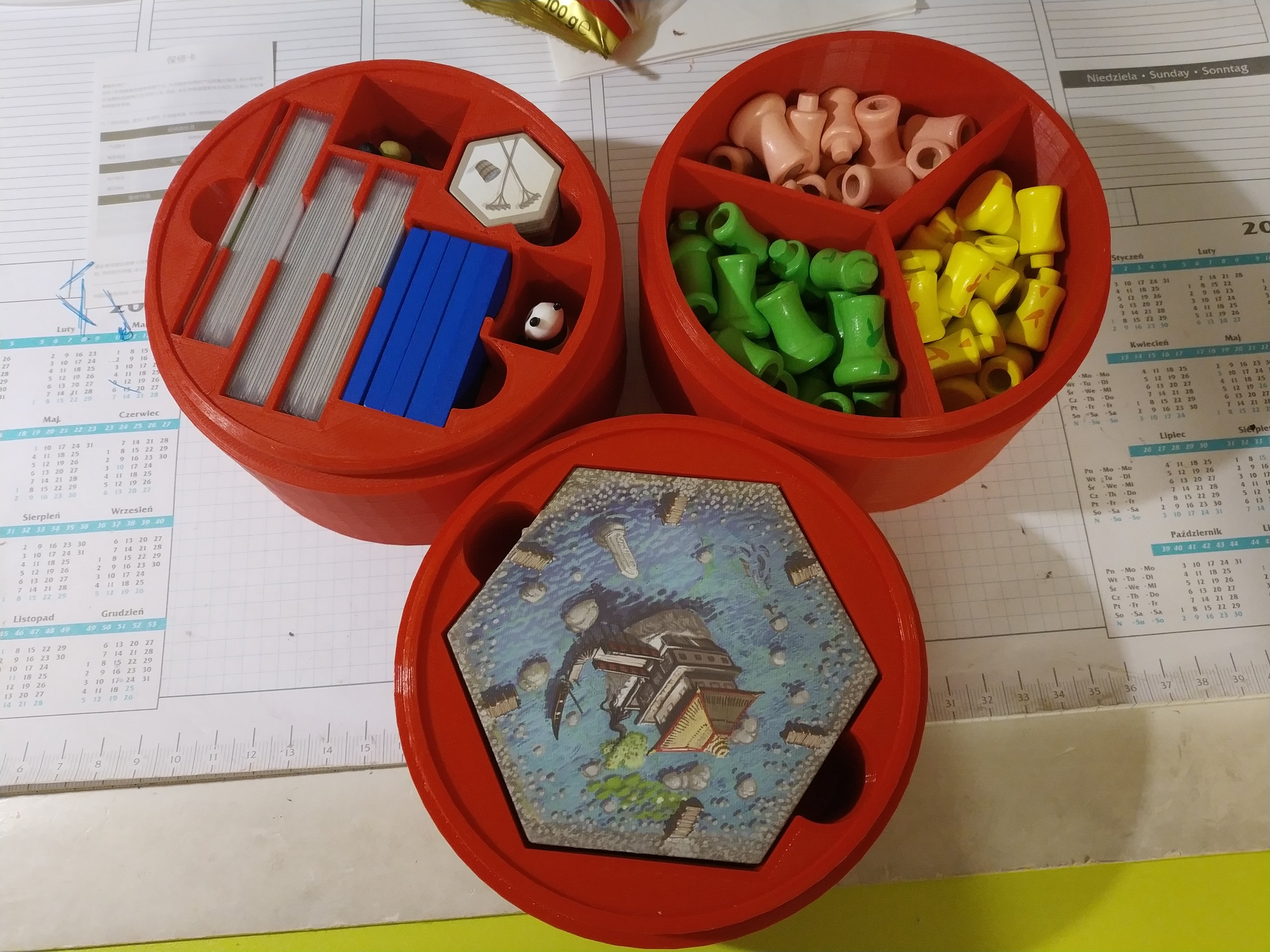 Hộp Takenoko - Hộp Lưu Trữ Board Game