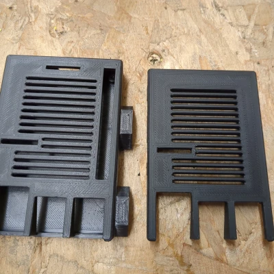 Vỏ Case Tối Giản Raspberry Pi 3B Cho MK4 (Có Cắt Lỗ Jack)