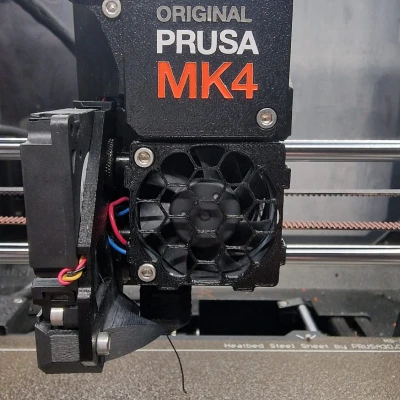 Lưới che quạt/vỏ quạt - Phiên bản Prusa MK4! - 8 mẫu