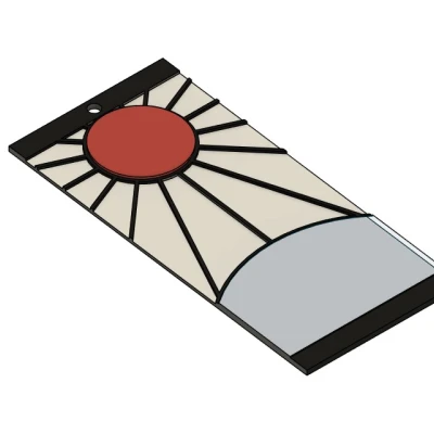 Bông Tai Hanafuda Tanjiro Dùng Cho Cosplay