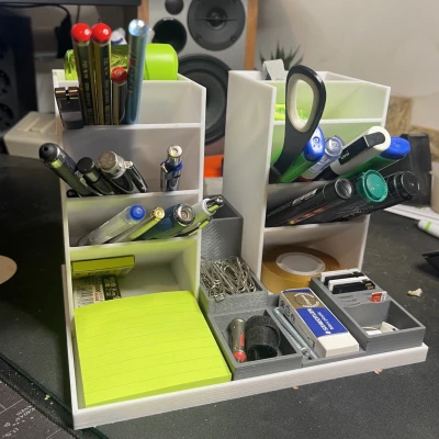 Kệ Tổ Chức Văn Phòng Đơn Giản Kiểu Module