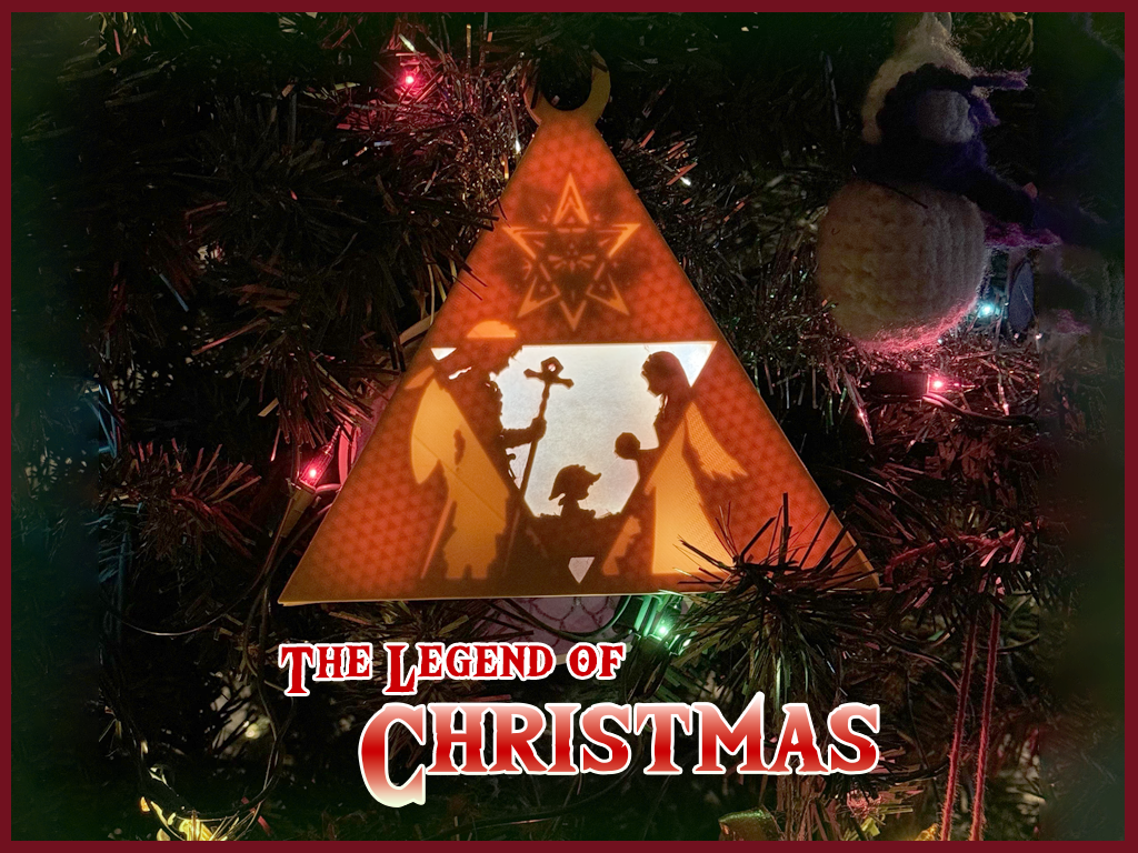 Truyền Thuyết Giáng Sinh (Thử Thách Trang Trí Cây Thông Lễ Hội 2023 - Cảnh Chúa Giáng Sinh Gốc với Link, Zelda và Em Bé)