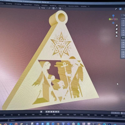 Truyền Thuyết Giáng Sinh (Thử Thách Trang Trí Cây Thông Lễ Hội 2023 - Cảnh Chúa Giáng Sinh Gốc với Link, Zelda và Em Bé)