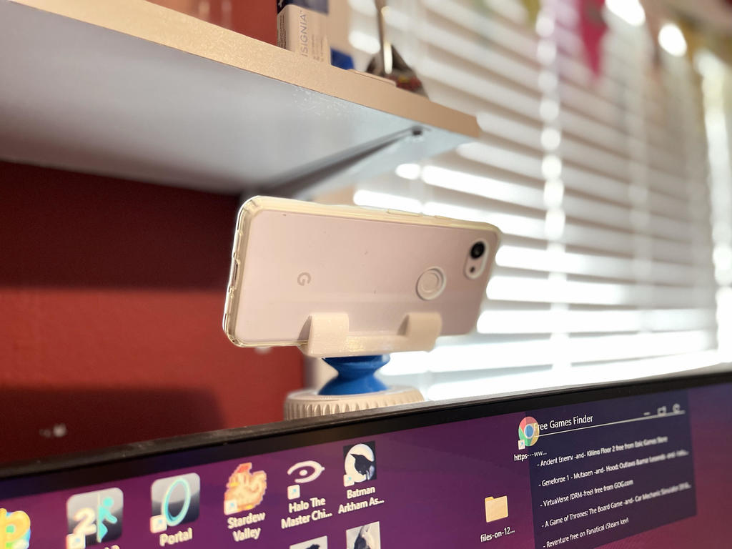 Giá đỡ điện thoại/webcam VESA 100 đa năng điều chỉnh được cho DroidCam