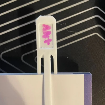 Dấu trang có chỗ dán nhãn