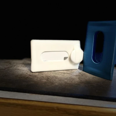 Ví kẹp trượt linh hoạt (Ví thẻ TPU mềm) có khe cắm Apple Airtag